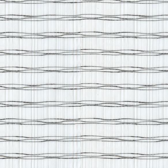 Sample 4534.81.0 White Drapery Stripes Fabric by Kravet Contract