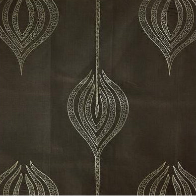 Sample GWF-2928.30.0 Tulip Embroidery Green Modern/Contemporary Lee Jofa Modern Fabric