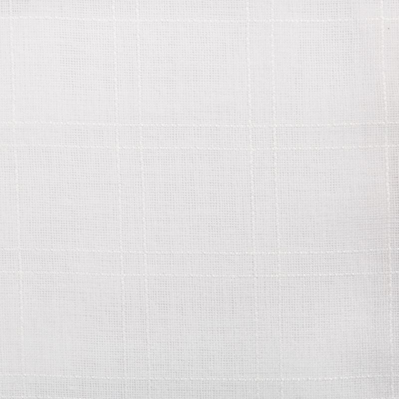 Sample 4399.101.0 White Drapery Check Houndstooth Fabric by Kravet Contract