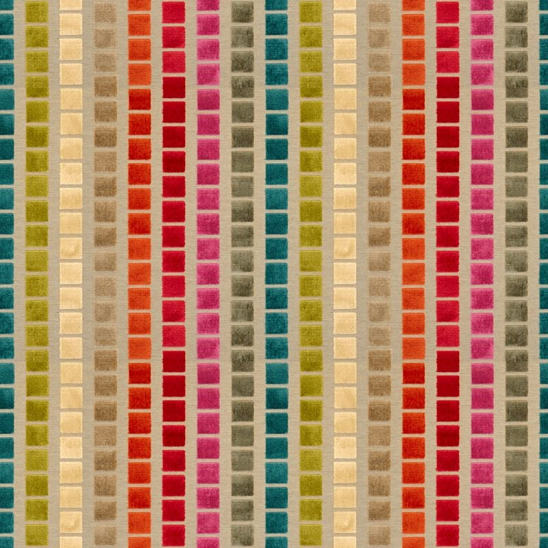 Sample 30179.512.0 Beige Upholstery Check Houndstooth Fabric by Kravet Design