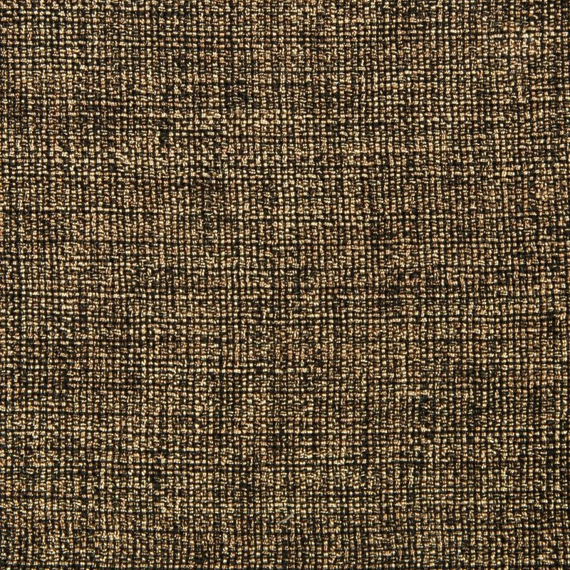 Sample 4458.814.0 Black Drapery Solids Plain Cloth Fabric by Kravet Contract