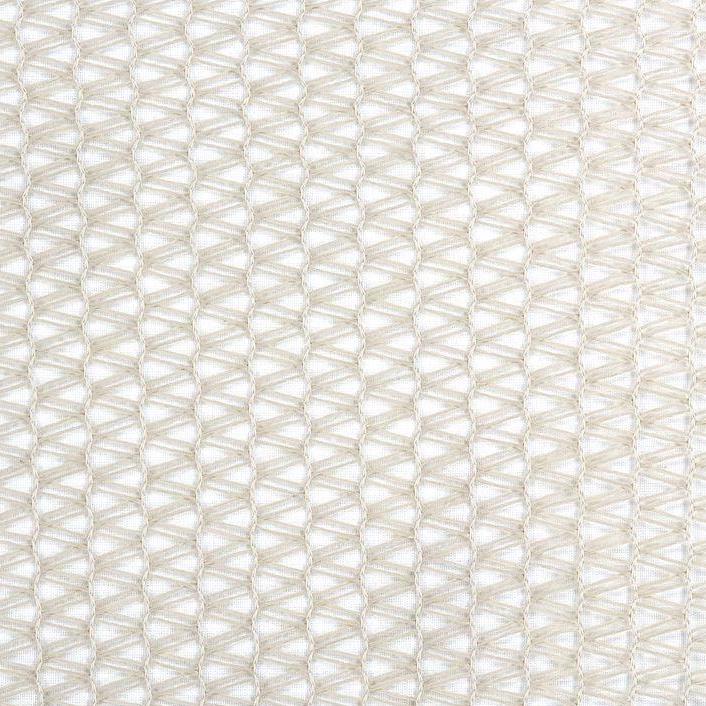Sample 4279.16.0 Bette Flax Beige Drapery Solid W Pattern Fabric by Kravet Contract