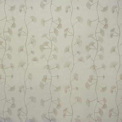 Sample GWF-2616.116.0 Fans White Botanical Lee Jofa Modern Fabric