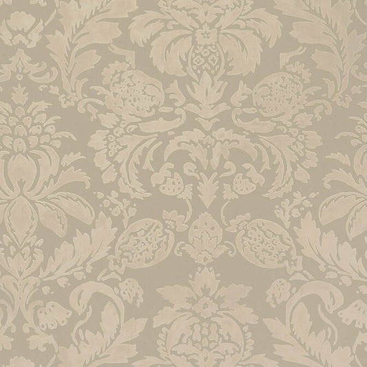Shop T10031 Lyndon Damask Neutral Resource Thibaut Wallpaper