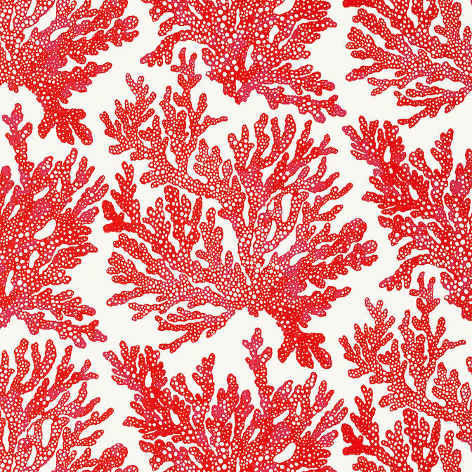 Shop T10120 Marine Coral Tropics Thibaut Wallpaper