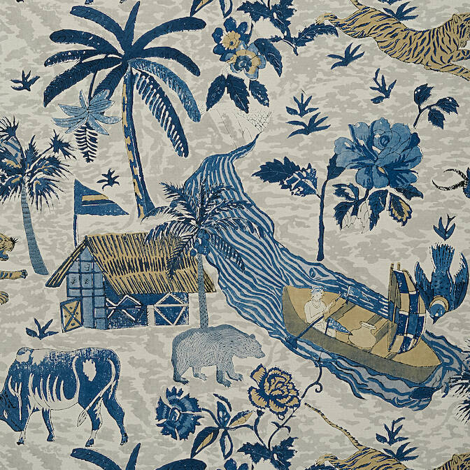 Purchase a sample of T10230 Tiger Reserve, Colony Thibaut Wallpaper