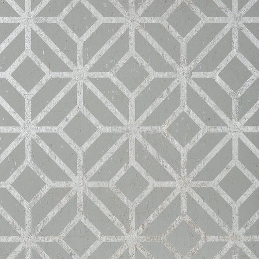 Buy T10413 Mamora Trellis Cork Modern Resource 2 Thibaut Wallpaper