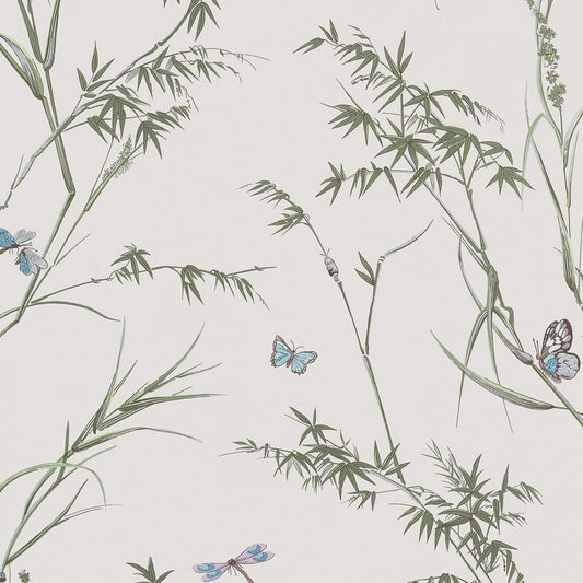 Shop Thibaut Wallpaper SKU T10526 pattern name Virginia color name Beige and Sage. 