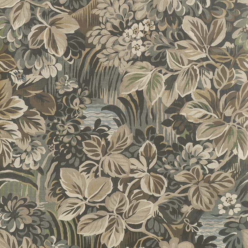 Order Thibaut Wallpaper SKU# T10532 pattern name Night Garden color name Brown. 