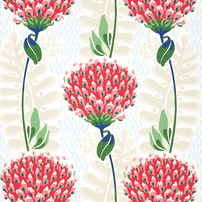 Purchase a sample of T10647 Tiverton, Ceylon Thibaut Wallpaper