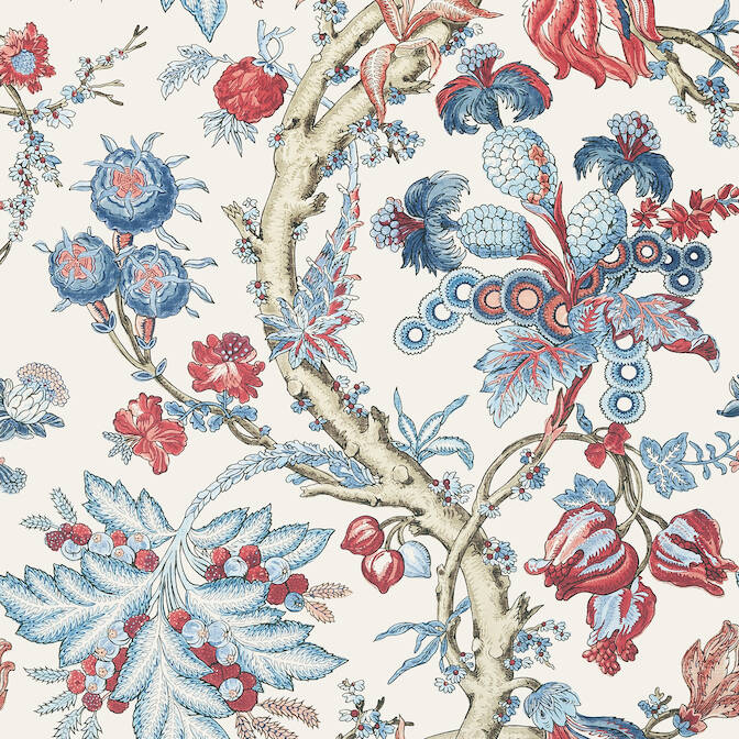Purchase a sample of T10845 Chatelain, Heritage Thibaut Wallpaper
