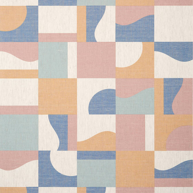 Purchase a sample of T12857 Colored Blocks, Modern Resource 3 by Thibaut Wallpaper