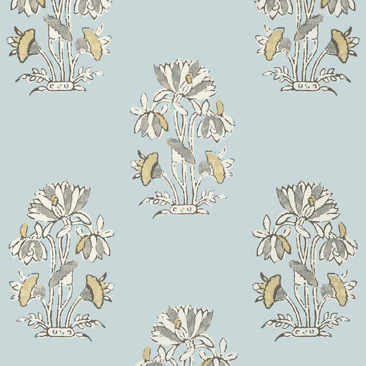 Search T13201 Lily Flower Mesa Thibaut Wallpaper