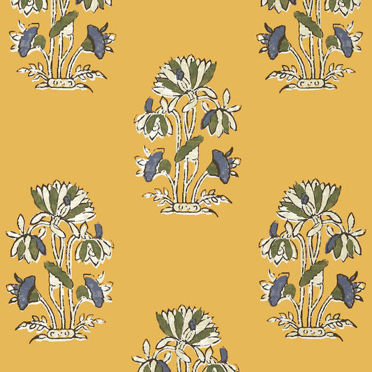 Select T13202 Lily Flower Mesa Thibaut Wallpaper