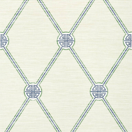Save T13352 Turnberry Trellis Pavilion Thibaut Wallpaper