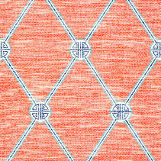 Search T13353 Turnberry Trellis Pavilion Thibaut Wallpaper