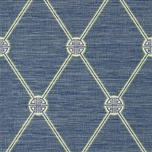 Select T13354 Turnberry Trellis Pavilion Thibaut Wallpaper