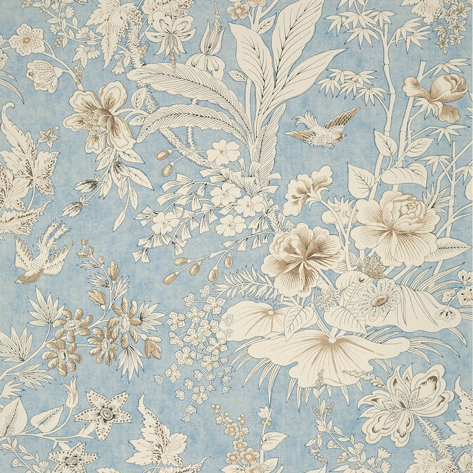 Purchase a sample of T13604 Rosalind, Grand Palace by Thibaut Wallpaper