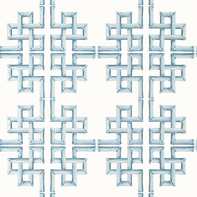 Purchase a sample of T13902 Boca Bamboo, Palm Grove by Thibaut Wallpaper