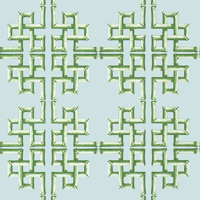 Purchase a sample of T13903 Boca Bamboo, Palm Grove by Thibaut Wallpaper