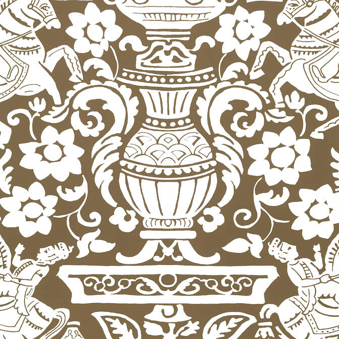 Purchase a sample of T14364 Galway, Canopy Thibaut Wallpaper