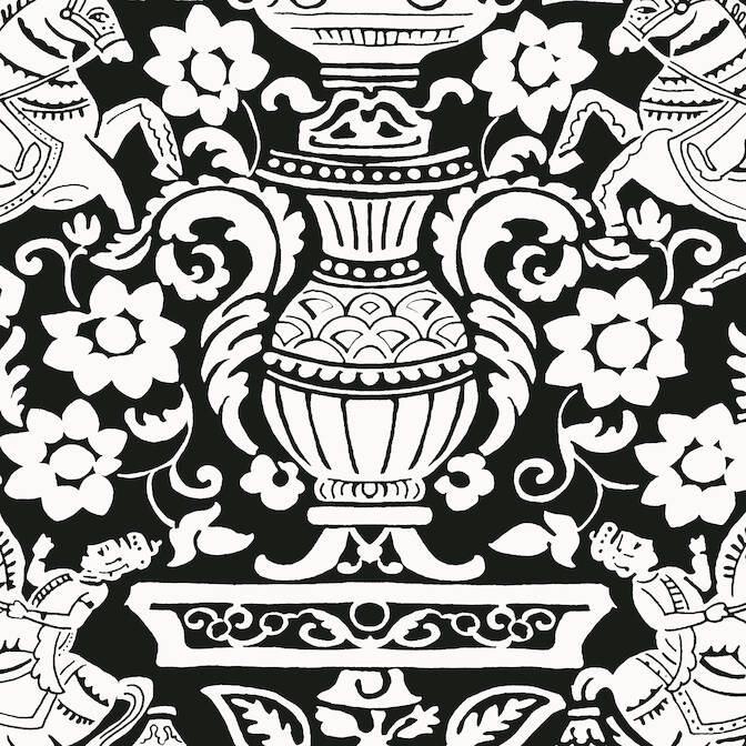 Purchase a sample of T14365 Galway, Canopy Thibaut Wallpaper