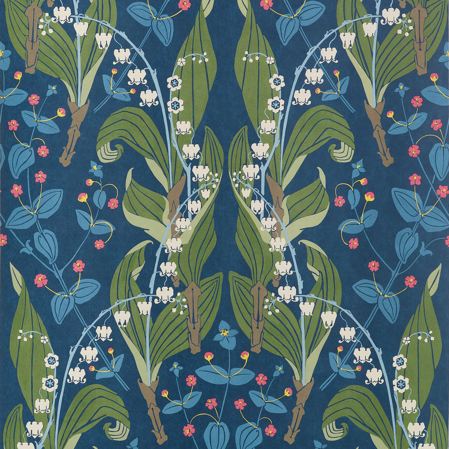 Find Thibaut Wallpaper Pattern number T14621 pattern name Harbor Springs color name Navy.