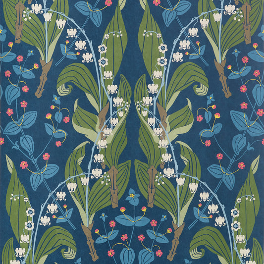 Find Thibaut Wallpaper Pattern number T14621 pattern name Harbor Springs color name Navy.