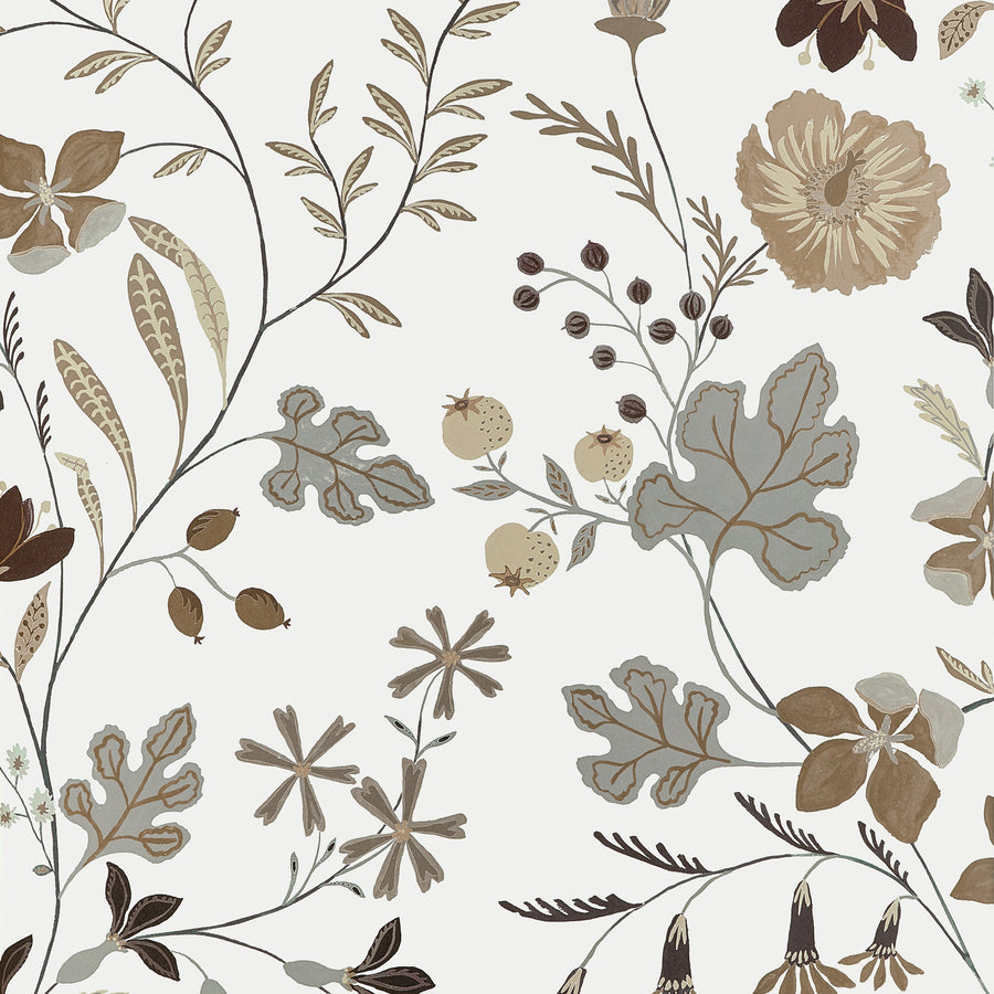 View Thibaut Wallpaper Product# T14624 pattern name Bloom color name Natural.