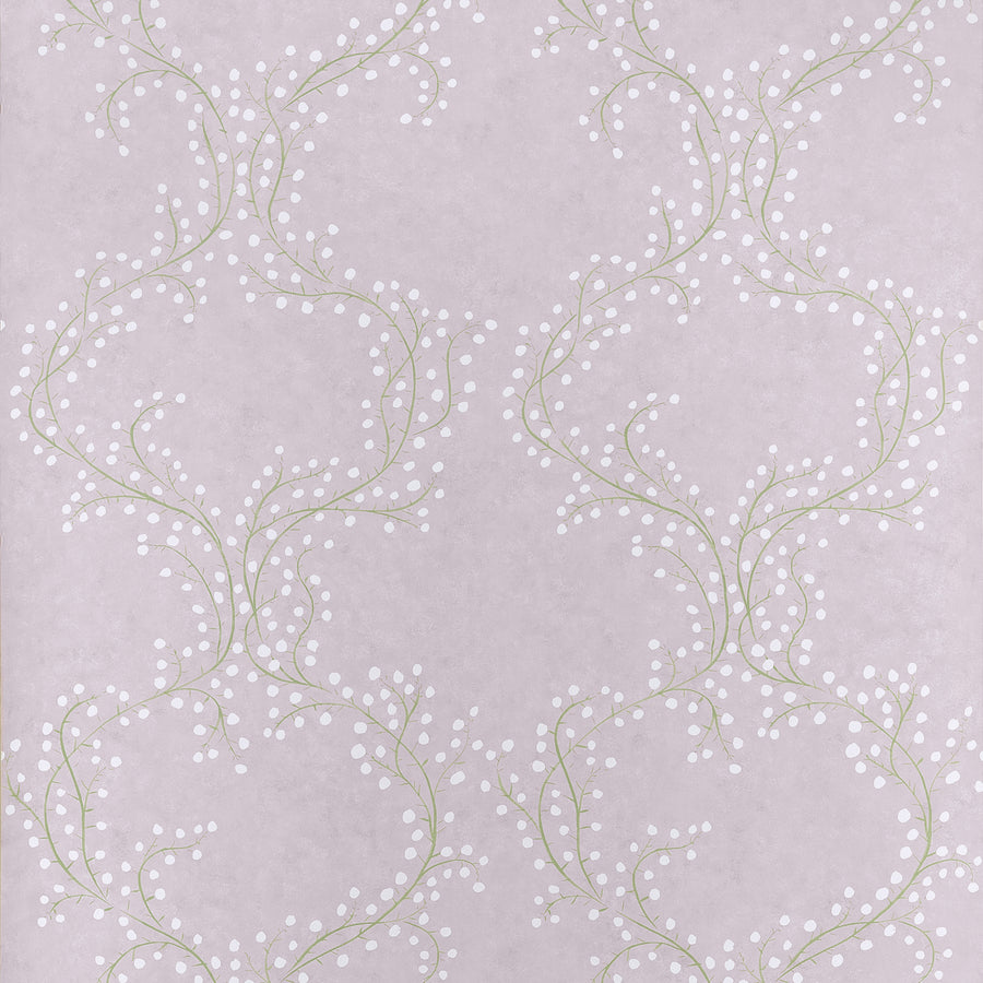 Select Thibaut Wallpaper Pattern# T14642 pattern name Markle Trail color name Lavender.