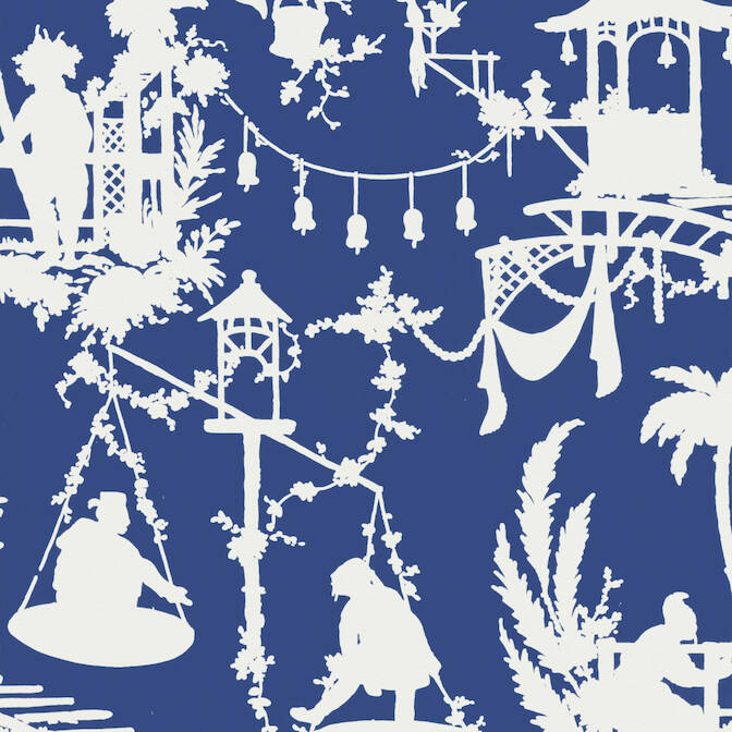 Select T16020 South Sea Resort Thibaut Wallpaper