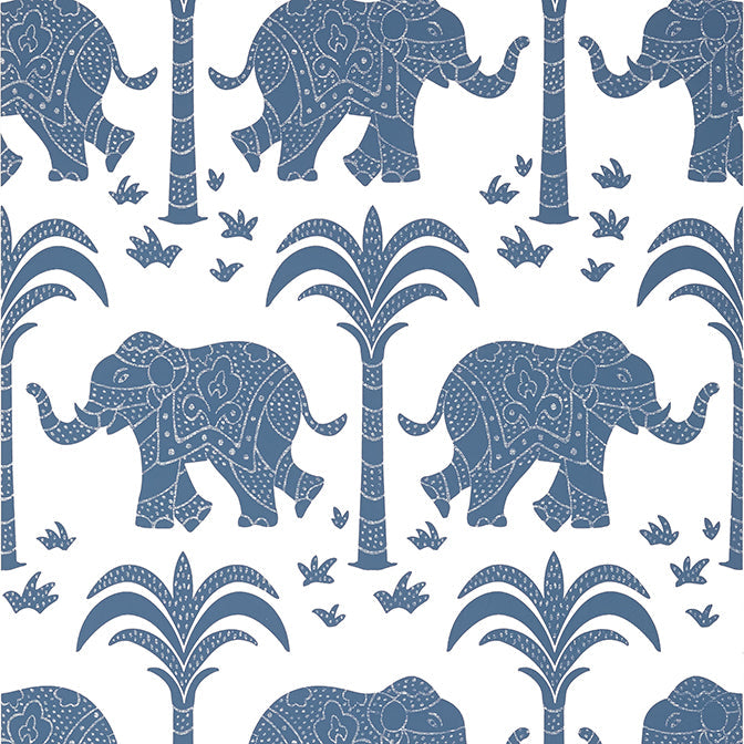 Purchase a sample of T16200 Elephant, Kismet by Thibaut Wallpaper
