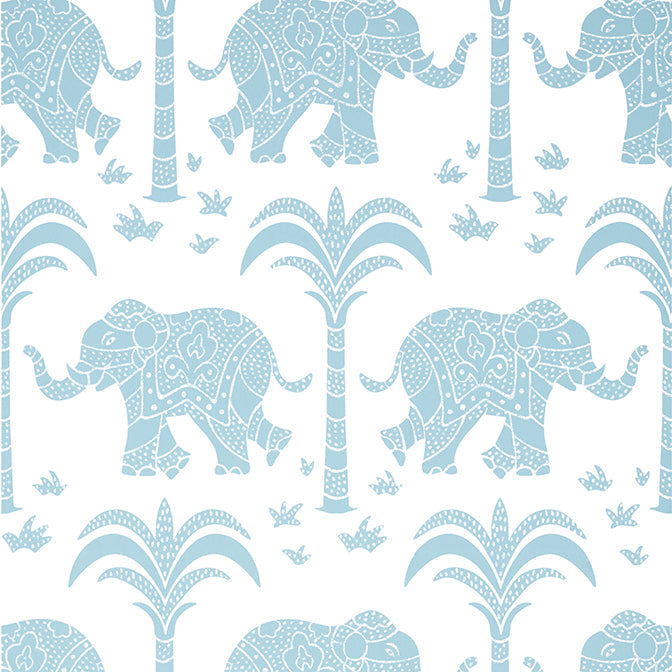 Purchase a sample of T16204 Elephant, Kismet by Thibaut Wallpaper