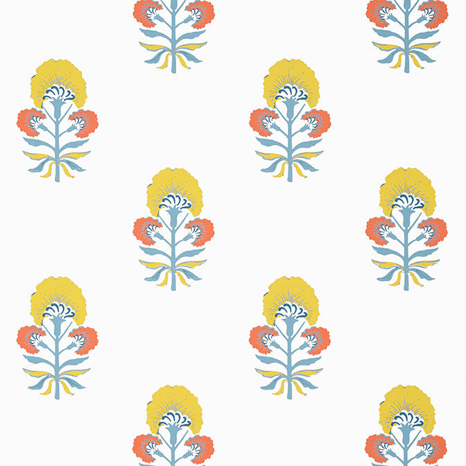 Purchase a sample of T16212 Tybee Bud, Kismet by Thibaut Wallpaper