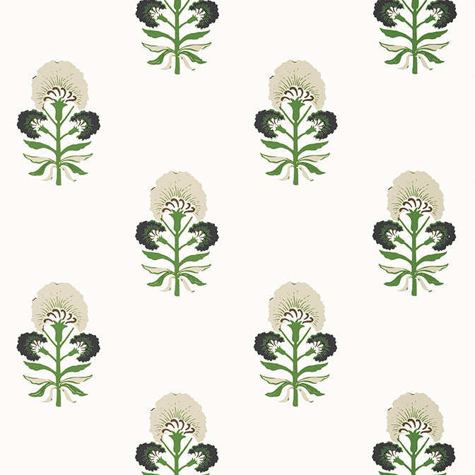 Purchase a sample of T16214 Tybee Bud, Kismet by Thibaut Wallpaper