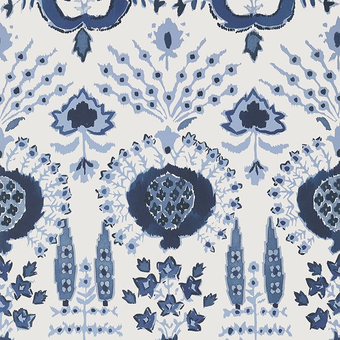 Purchase a sample of T16239 Mendoza Suzani, Kismet by Thibaut Wallpaper