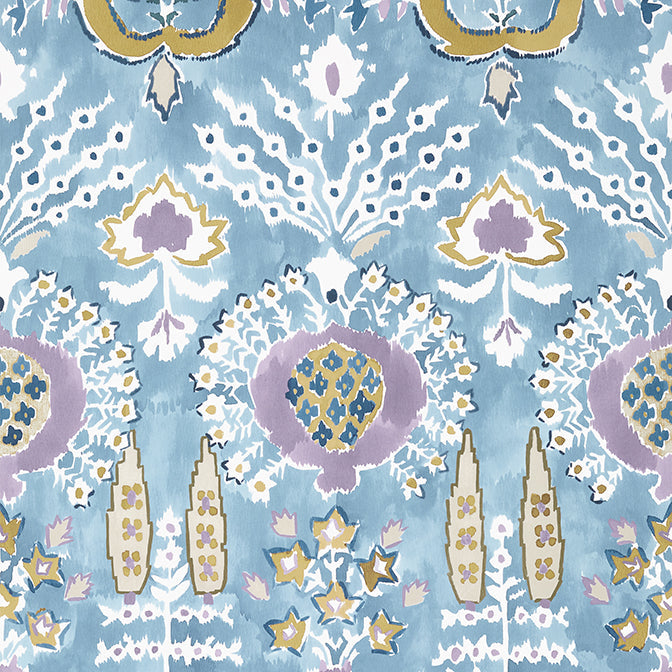 Purchase a sample of T16244 Mendoza Suzani, Kismet by Thibaut Wallpaper