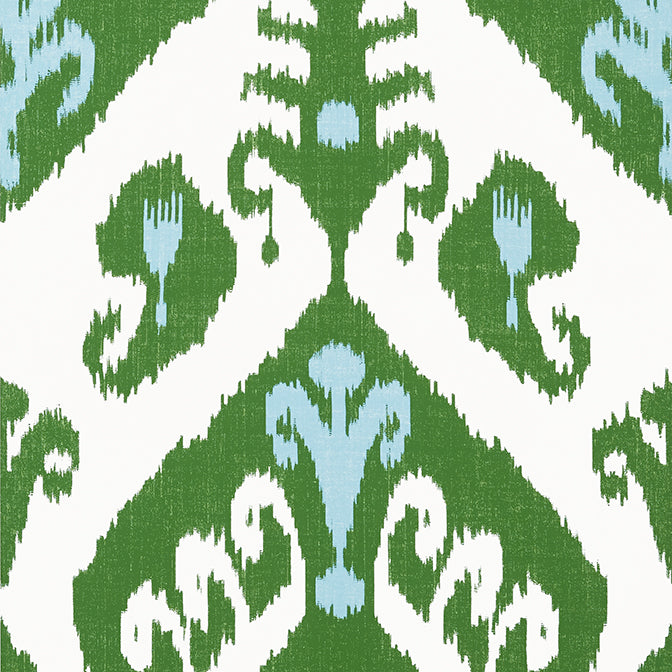 Purchase a sample of T16246 Indies Ikat, Kismet by Thibaut Wallpaper