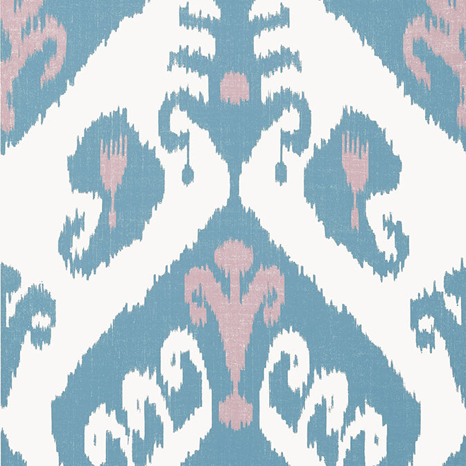Purchase a sample of T16249 Indies Ikat, Kismet by Thibaut Wallpaper