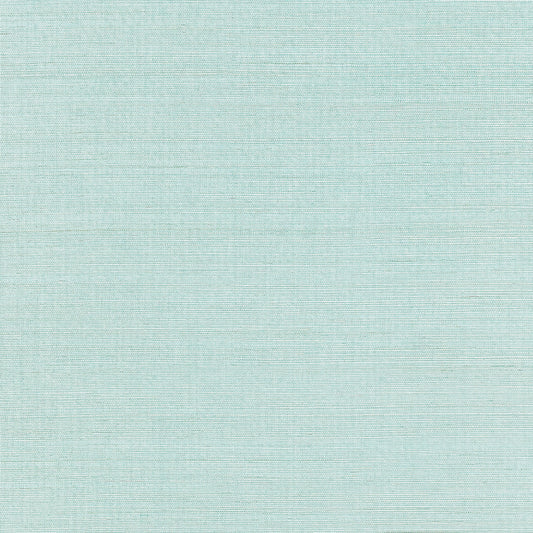 Purchase Thibaut Wallpaper Item# T19615 pattern name Shang Extra Fine Sisal color Seaglass. 