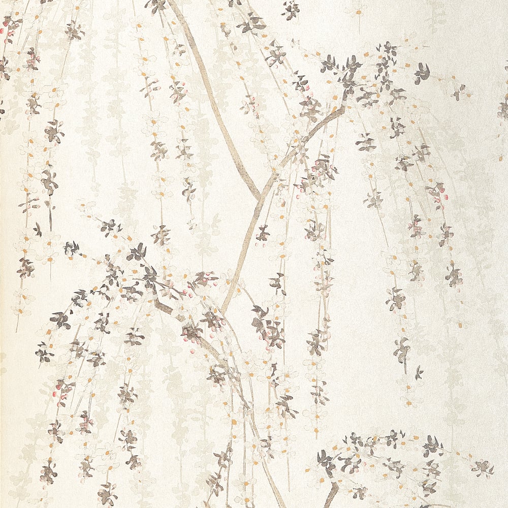 Search Thibaut Wallpaper Pattern T24454 pattern name Weeping Blossom color name White. 