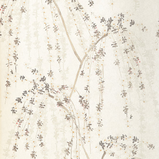 Search Thibaut Wallpaper Pattern T24454 pattern name Weeping Blossom color name White. 