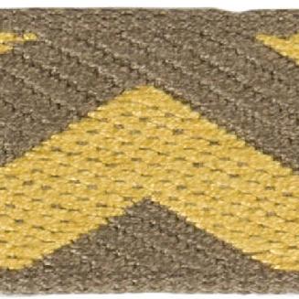 Sample T30672.164 Geo Club Border Oro by Kravet Design