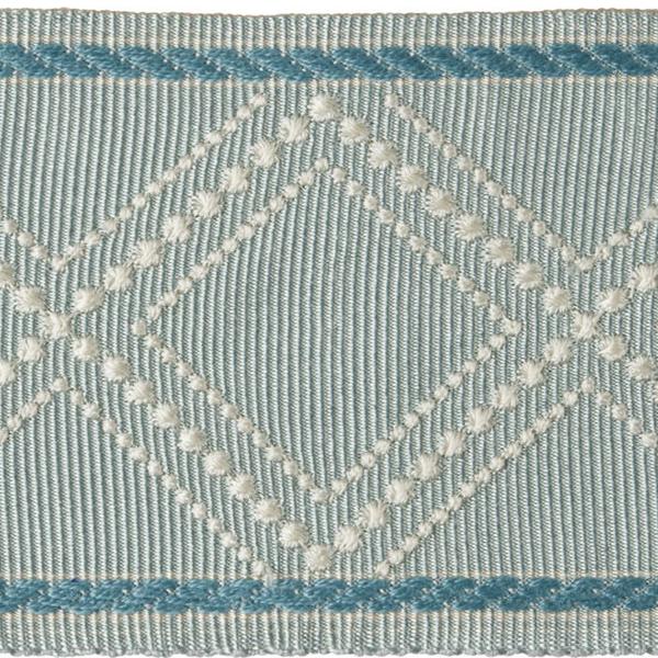 T30744.135.0 | Diamond Trellis, Spa Teal - Kravet Design Fabric