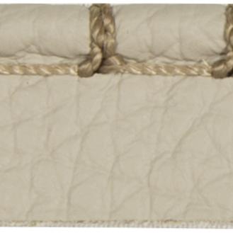 Sample T30756.106.0 Whip Stitch Cord Stone Taupe Trim Fabric by Kravet Design