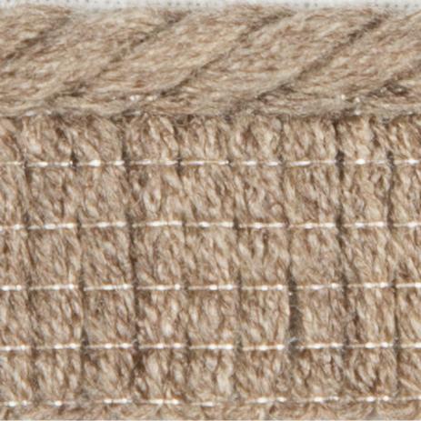 Sample T30802.106.0 Twine Cord Flax Taupe Trim Fabric by Kravet Design