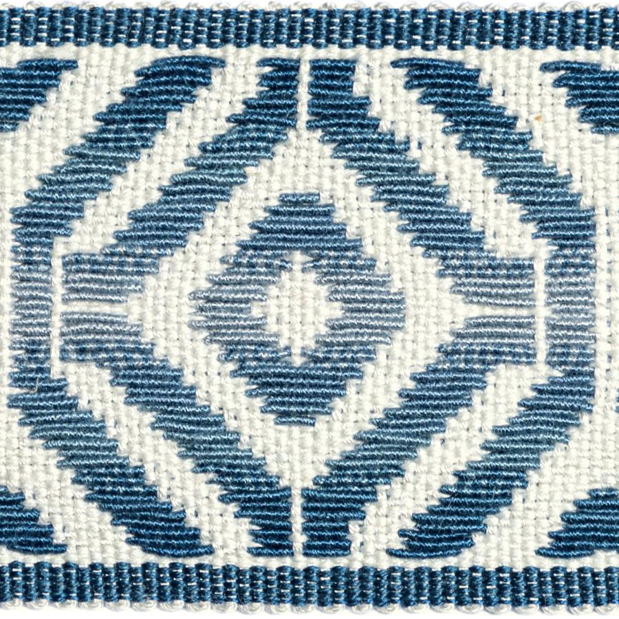 Sample T30823.5.0 Sanur Tape, Indigo by Kravet Couture Fabric