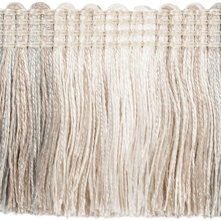 Sample T30824.11.0 Daintree Fringe, Pewter by Kravet Couture Fabric