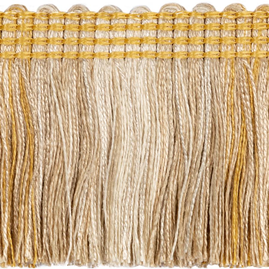 Sample T30824.4.0 Daintree Fringe, Ochre by Kravet Couture Fabric