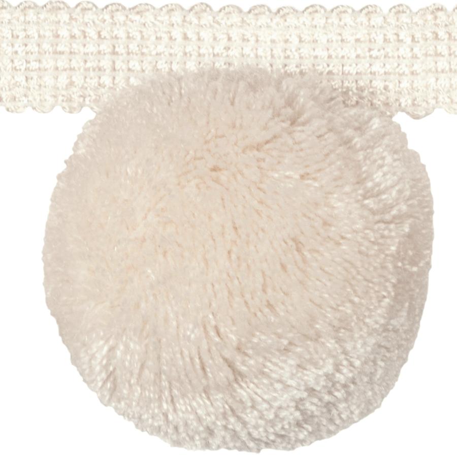Search T30826.101 Jungle Poms Ivory Kravet Couture Fabric